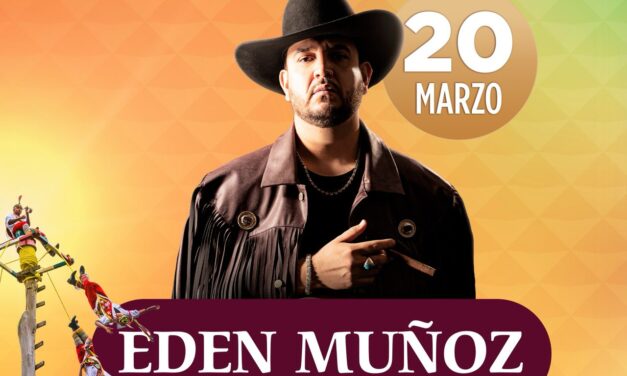 Edén Muñoz invita a disfrutar de su presentación en Cumbre Tajín  