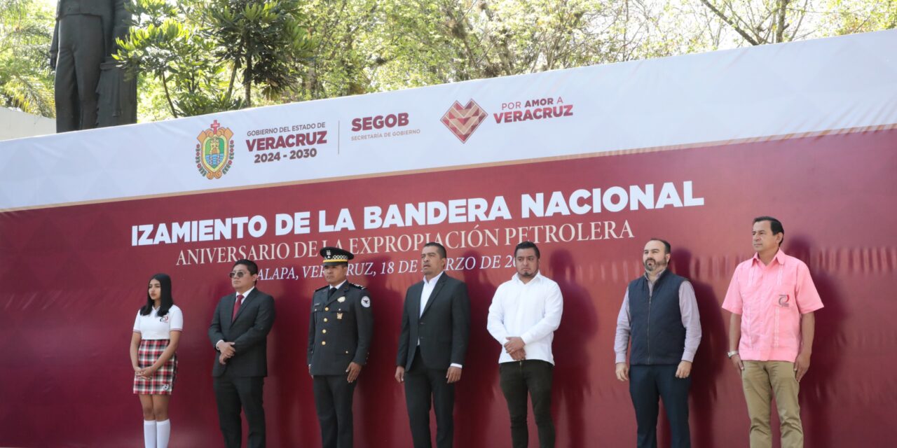 Conmemora Veracruz el 87 aniversario de la Expropiación Petrolera