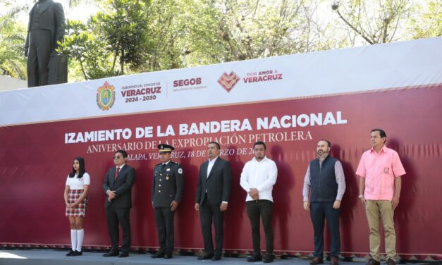 Conmemora Veracruz el 87 aniversario de la Expropiación Petrolera