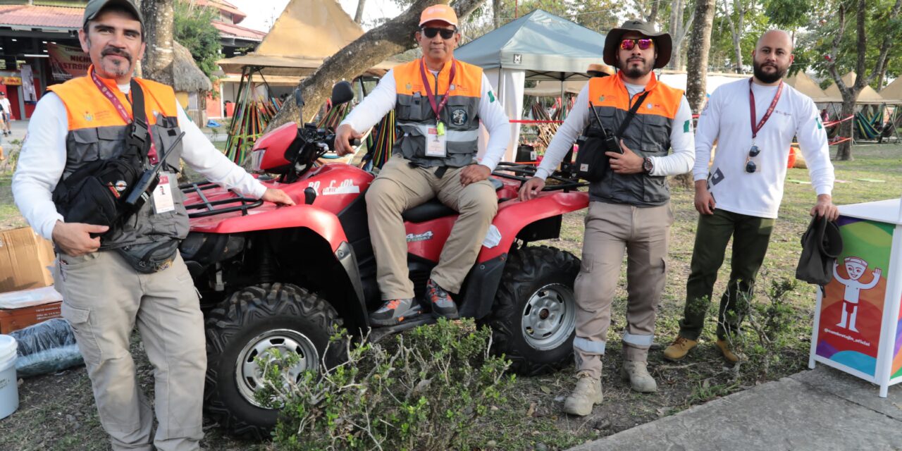 Cumbre Tajín se disfruta con seguridad, operativo activo las 24 horas: PC