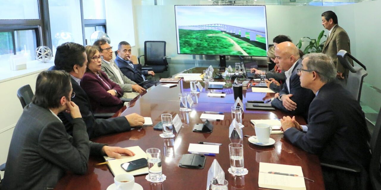 Gobernadora se reúne con la SICT para acelerar rehabilitación de carreteras