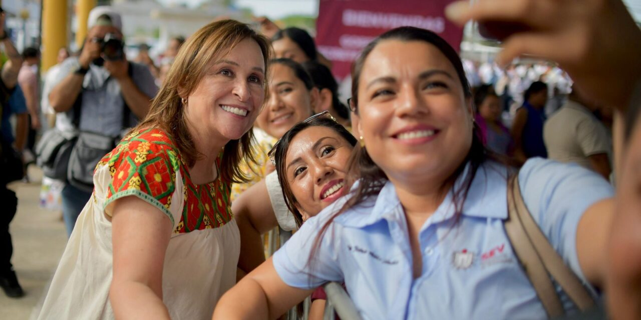 Caminar, dar la cara y escuchar: así gobierna Rocío Nahle en Veracruz
