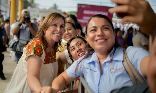 Caminar, dar la cara y escuchar: así gobierna Rocío Nahle en Veracruz