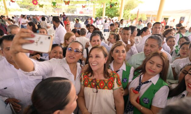 Caminar, dar la cara y escuchar: así gobierna Rocío Nahle en Veracruz
