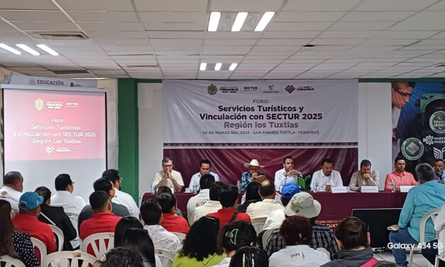 SECTUR fortalece el turismo en Los Tuxtlas con foro de servicios turísticos