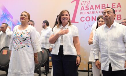 Rocío Nahle fortalece lazos con el Poder Judicial en Asamblea de la CONATRIB