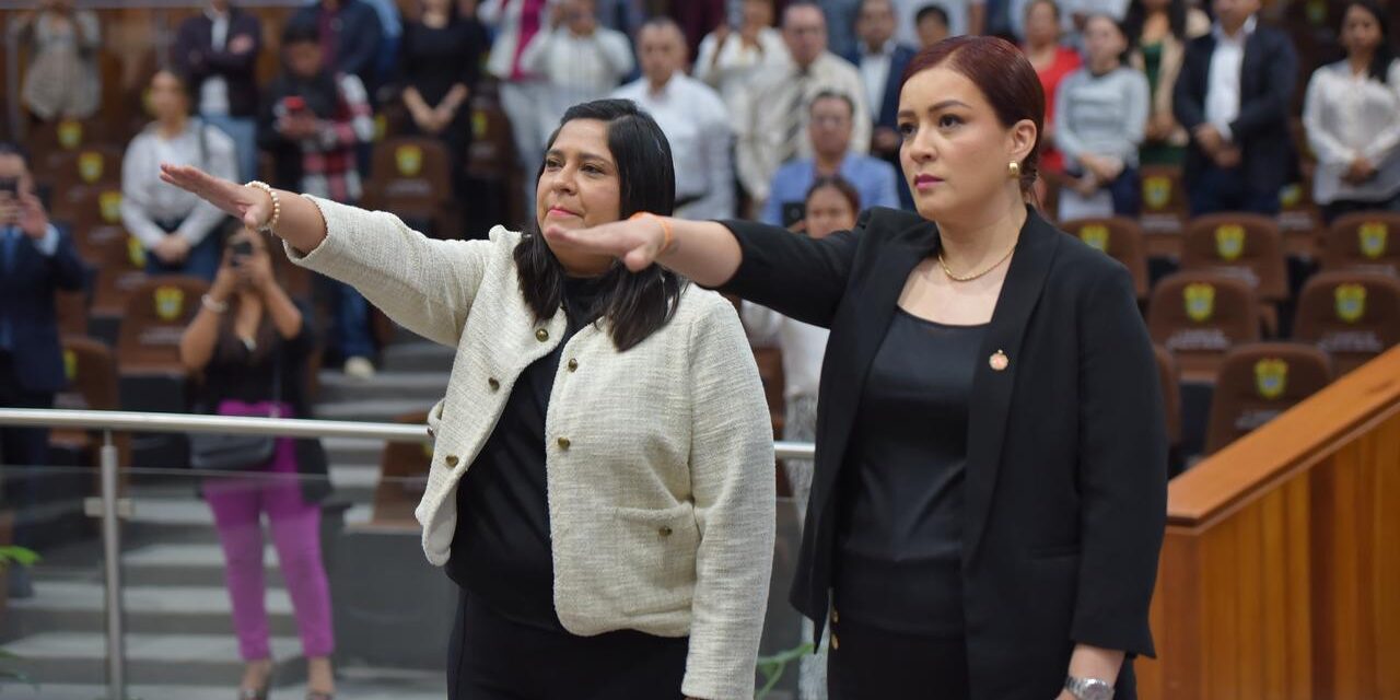 Rinden protesta dos nuevas diputadas a la LXVII Legislatura
