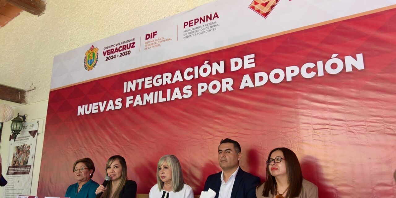 Concreta DIF Estatal cuatro adopciones 