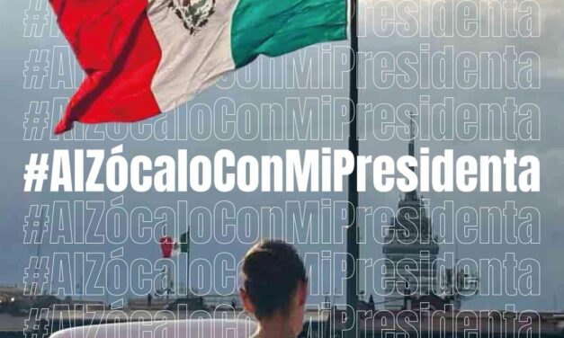 ¿Conviene o no a Sheinbaum que AMLO esté a su lado en el Zócalo?