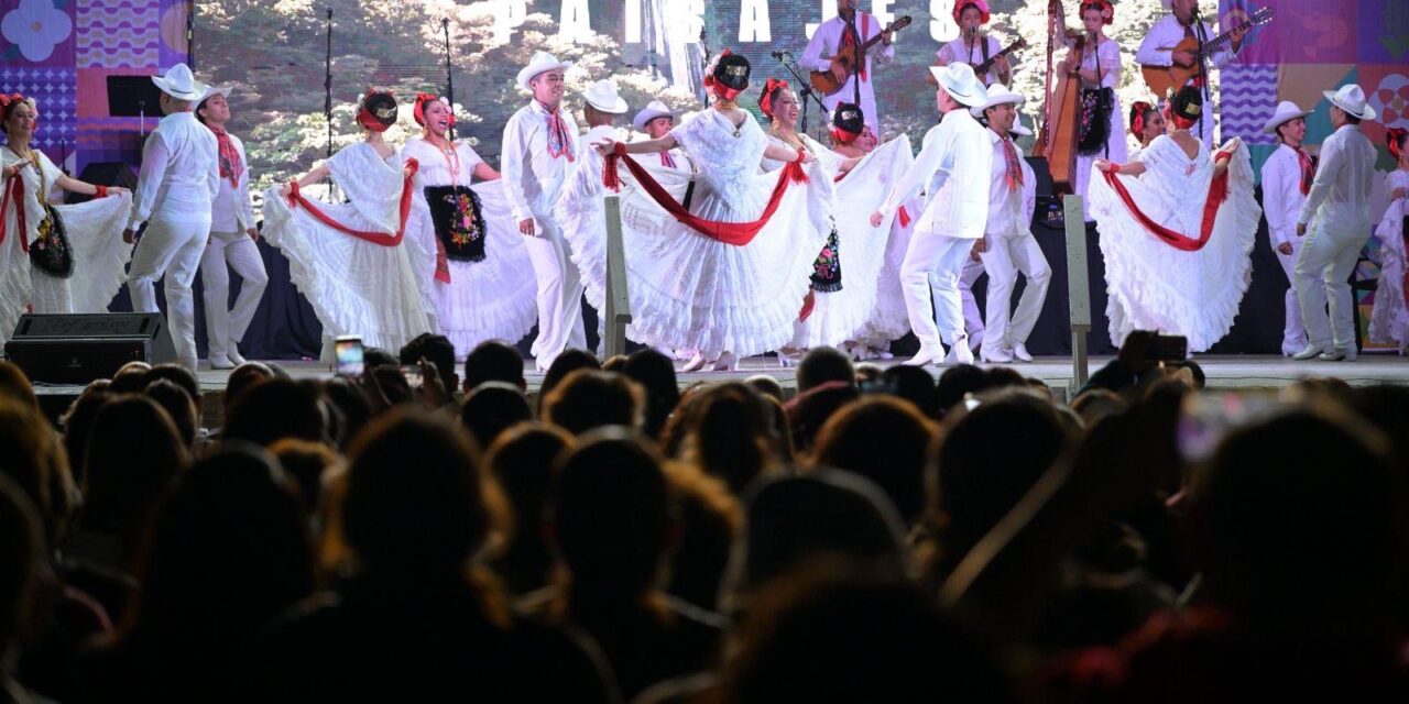 Veracruz hace gala de su folclore en la Feria de Nayarit con Raíces del Pueblo