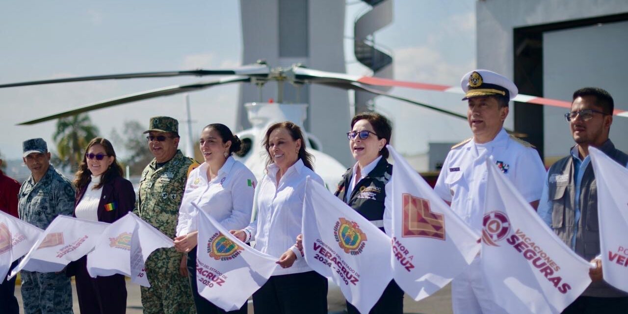 Veracruz está listo, Rocío Nahle pone en marcha operativo Semana Santa