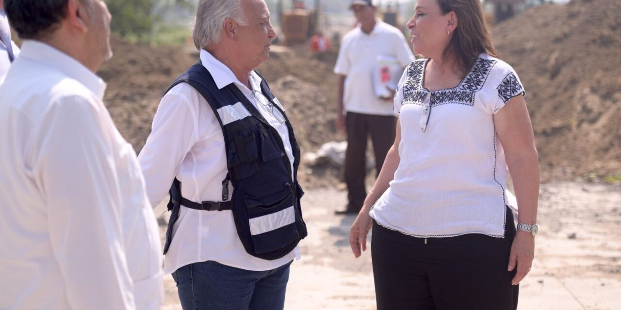 Voy a rescatar a Coatzacoalcos: Gobernadora adelanta avances en infraestructura