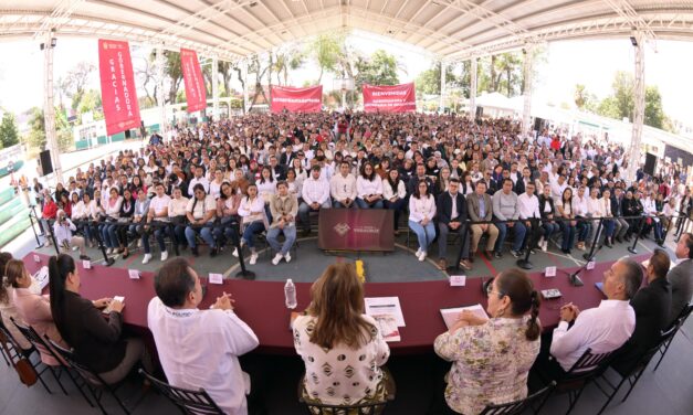Coordinación y compromiso con la educación en Veracruz, reitera Rocío Nahle
