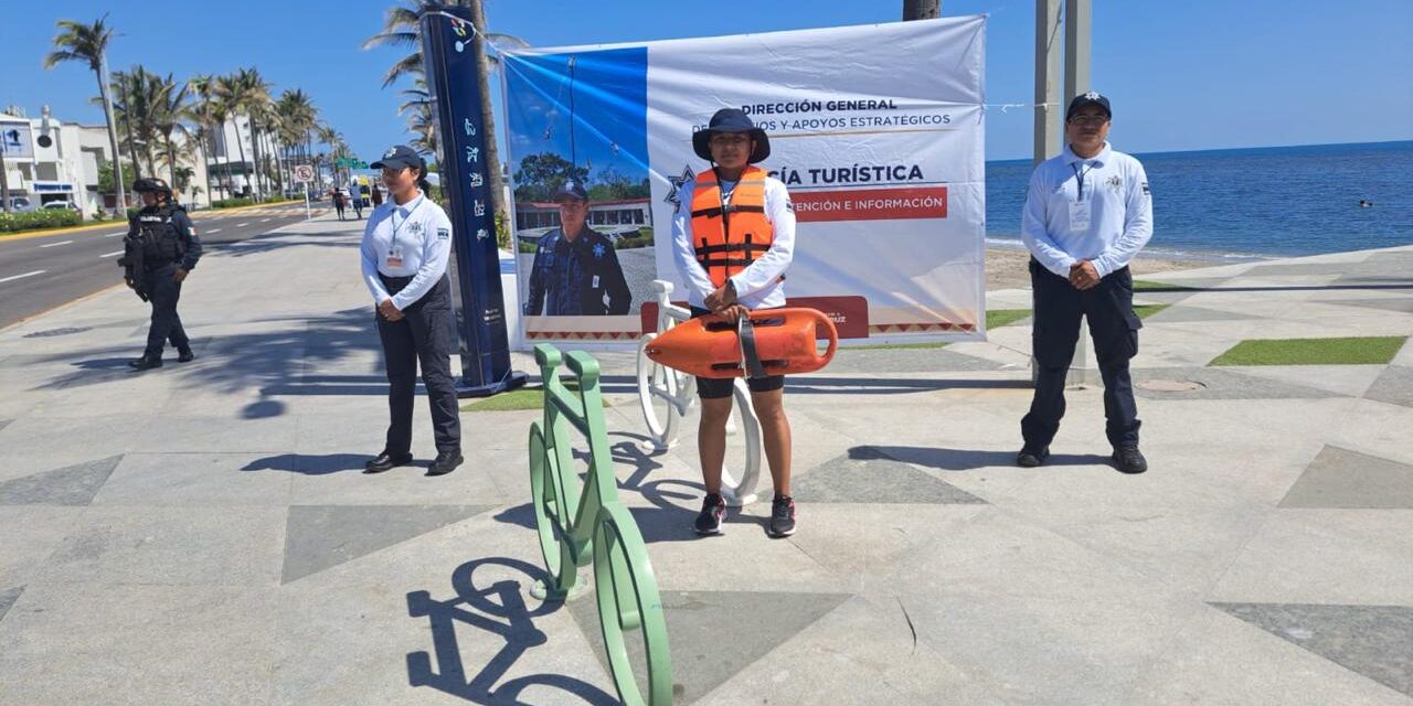 Vacaciones seguras, SSP despliega más de mil 500 elementos en Veracruz