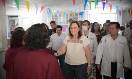 Rocío Nahle supervisa el Hospital General de Papantla y anuncia mejoras