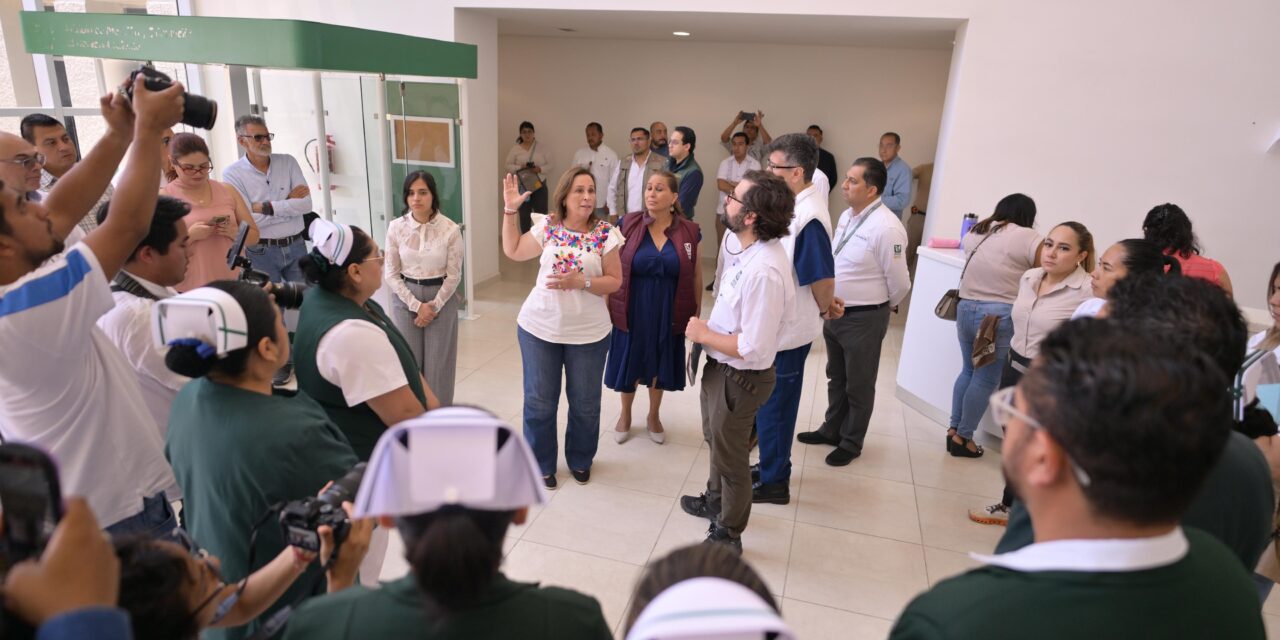 Hospital Materno Infantil, ejemplo de infraestructura médica de la 4T: Rocío Nahle