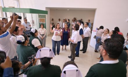 Hospital Materno Infantil, ejemplo de infraestructura médica de la 4T: Rocío Nahle