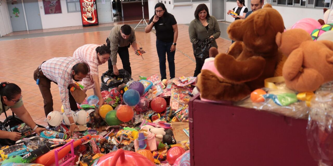 Apoya SEV Colecta de Juguetes del DIF Estatal por el Día de la Niña y el Niño