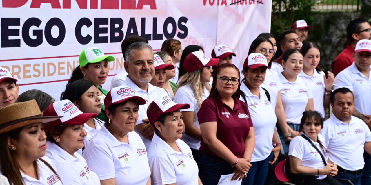 ”Estoy preparada no solo para ganar la elección, también para dirigir un buen gobierno con los principios de la 4T”: Daniela Griego