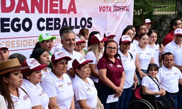 ”Estoy preparada no solo para ganar la elección, también para dirigir un buen gobierno con los principios de la 4T”: Daniela Griego