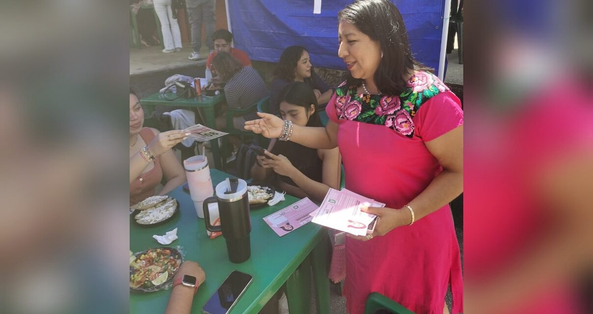 Inicia campaña candidata a magistrada en materia constitucional, Rosalba Hernández