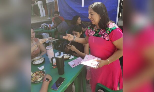 Inicia campaña candidata a magistrada en materia constitucional, Rosalba Hernández