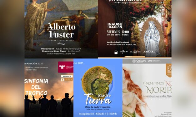 SECVER inaugurará cinco exposiciones de arte visual, en Xalapa, Veracruz y Tlacotalpan