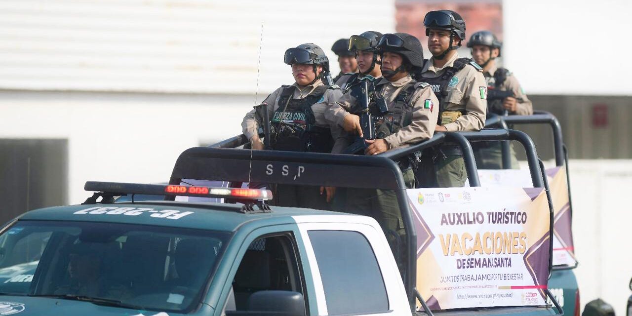 Refuerza SSP seguridad en Veracruz ante periodo vacacional de ‘Semana Santa’: Secretario