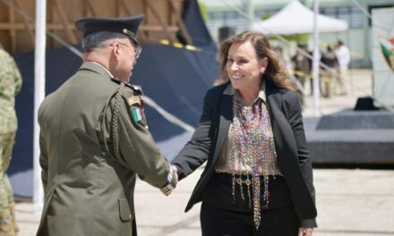 Gobernadora respalda relevo de la 26ª Zona Militar