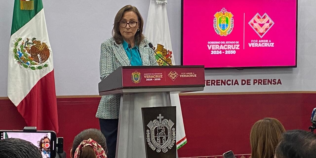 En Veracruz cinco candidatos a alcaldes solicitaron seguridad, confirma gobernadora Rocío Nahle