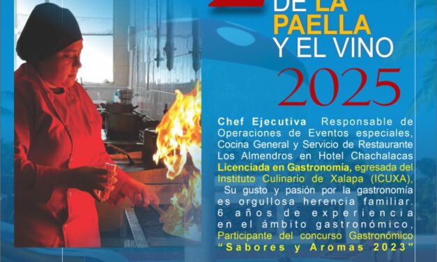 Este sábado, no te pierdas del segundo Festival de la paella y el vino 2025 en el Hotel Chachalacas