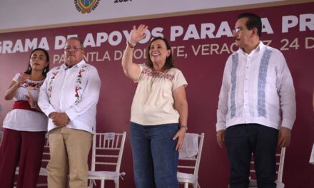 Anuncia Rocío Nahle precio de garantía de 7 mil pesos por tonelada de maíz