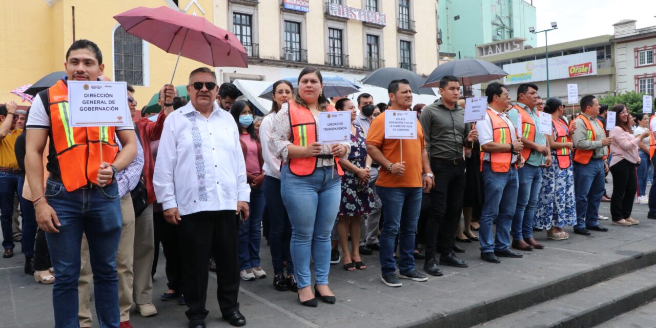 Gobierno de Veracruz se suma al Primer Simulacro Nacional 2025 con participación masiva