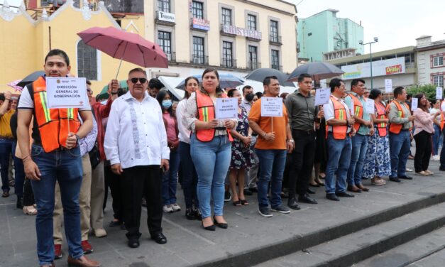 Gobierno de Veracruz se suma al Primer Simulacro Nacional 2025 con participación masiva