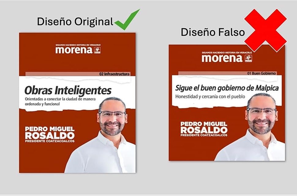 Guerra Sucia contra Pedro Miguel: anónimos le hacen diseño falso