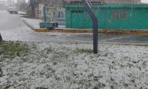 Graniza este jueves en Banderilla y Coatepec, en Xalapa se registra tormenta eléctrica