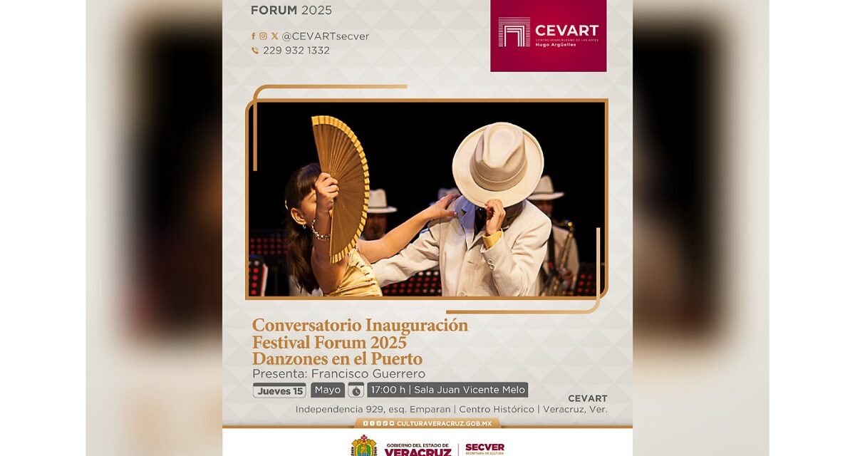 Inician jornadas dedicadas al danzón en el corazón de Veracruz