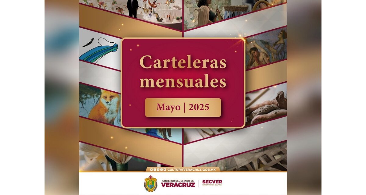 Conoce la oferta cultural en los recintos SECVER durante mayo