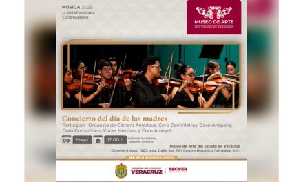 Invita SECVER a festejar a las madres con recitales en el MAEV y la GACX