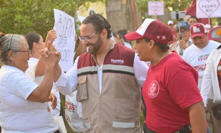 Escuchar, atender y resolver la problemática social, es el plan de trabajo: Pedro Miguel Rosaldo