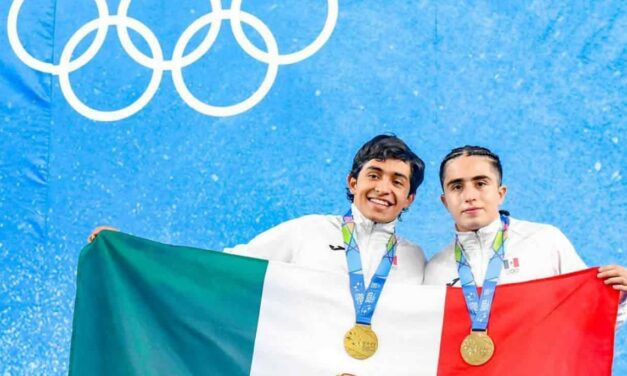 Mariola García y Hugo Marín al panamericano de gimnasia de trampolín