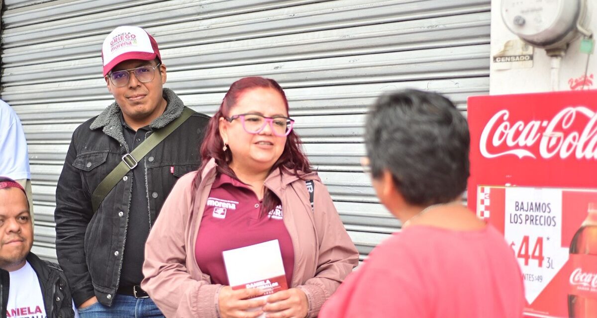 Casa por casa, escuchando a la gente, Daniela Griego construye la ruta de la continuidad por la transformación de Xalapa