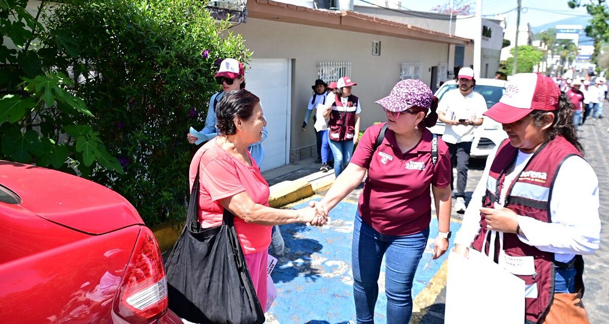 ”Quien ha recorrido Xalapa sabe lo mucho que se está avanzando con los gobiernos de Morena, ¡vamos por más!”: Daniela Griego