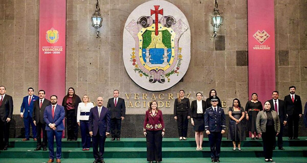 Gobernadora Rocío Nahle descarta cambios en el gabinete, ‘me ayudan mucho’