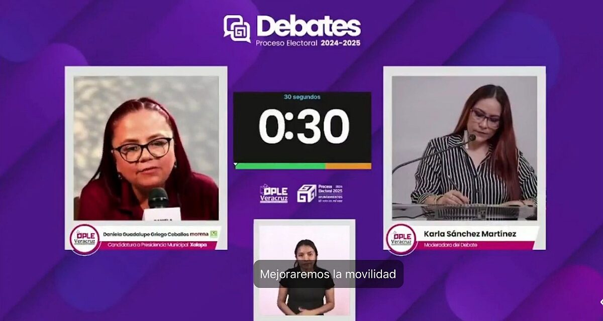 ¡Xalapa ya decidió!, este 1 de junio Daniela Griego es la mejor opción