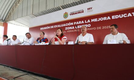 Evalúan avances educativos, Gobierno de Veracruz y comunidad escolar
