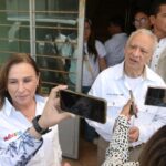 Entrevista a la gobernadora Rocío Nahle García previo a la supervisión con Pemex