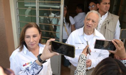 Entrevista a la gobernadora Rocío Nahle García previo a la supervisión con Pemex