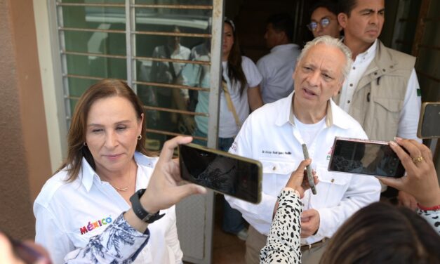 Entrevista a la gobernadora Rocío Nahle García previo a la supervisión con Pemex