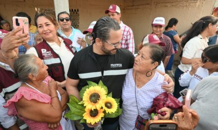 Hay que hacer que las cosas sucedan, salgamos todos a votar: Pedro Miguel Rosaldo